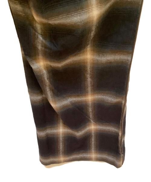 Needles（ニードルズ）Needles (ニードルズ) Piping Cowboy Pant ブラウン×ブラック サイズ:M 未使用品の古着・服飾アイテム