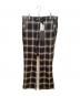 Needles（ニードルズ）の古着「Piping Cowboy Pant」｜ブラウン×ブラック
