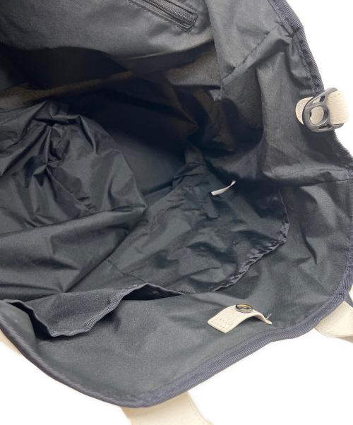 JONES（ジョーンズ）JONES (ジョーンズ) BEAMS GOLF (ビームスゴルフ) ボストンバッグ ベージュ×ホワイトの古着・服飾アイテム