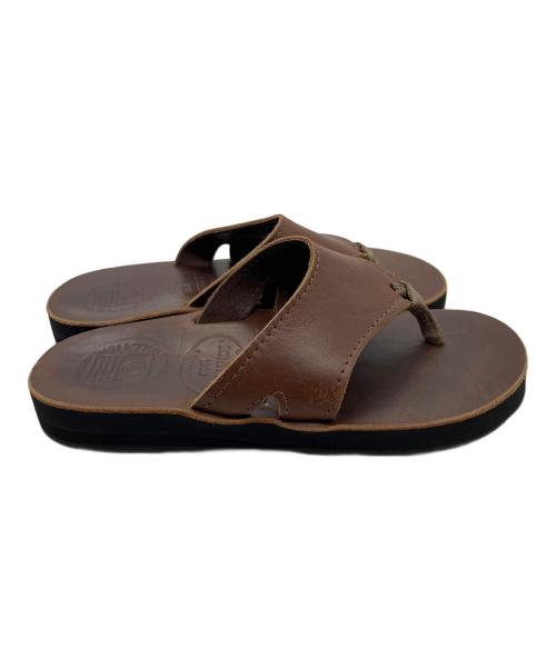 Horween（ホーウイン）Horween (ホーウイン) サンダル ブラウン サイズ:8の古着・服飾アイテム