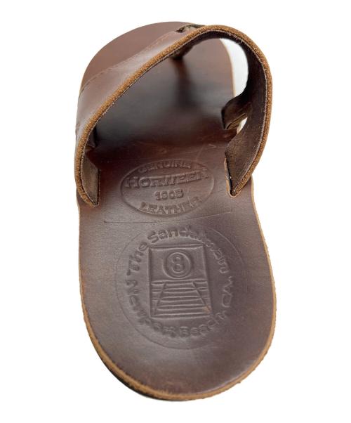 Horween（ホーウイン）Horween (ホーウイン) サンダル ブラウン サイズ:8の古着・服飾アイテム