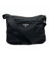 PRADA（プラダ）の古着「ナイロンショルダーバッグ」｜ブラック