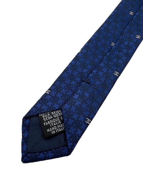 CHANEL（シャネル）CHANEL (シャネル) ネクタイ ネイビー サイズ:140cmの古着・服飾アイテム