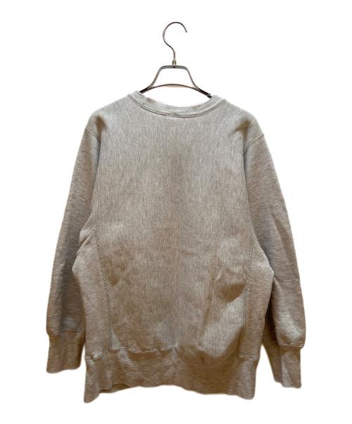 Champion（チャンピオン）Champion (チャンピオン) スウェット グレー×グリーン サイズ:Mの古着・服飾アイテム