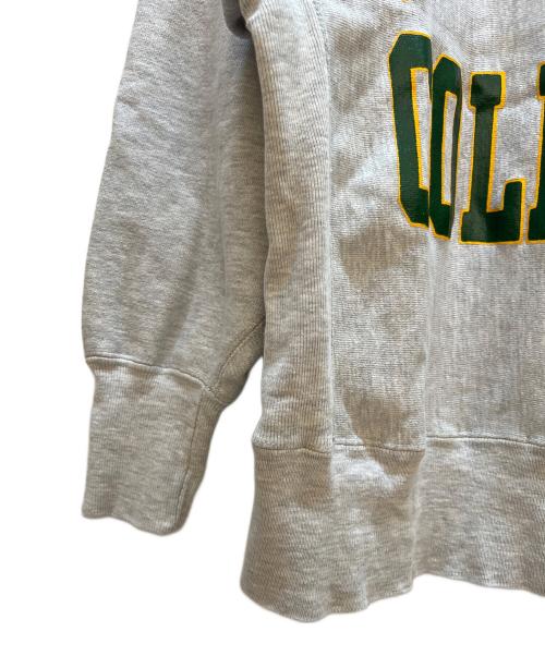 Champion（チャンピオン）Champion (チャンピオン) スウェット グレー×グリーン サイズ:Mの古着・服飾アイテム