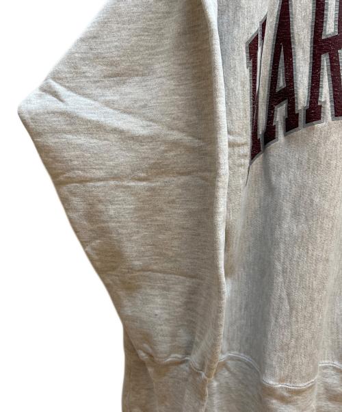 Champion（チャンピオン）Champion (チャンピオン) スウェット グレー×ブラウン サイズ:Lの古着・服飾アイテム