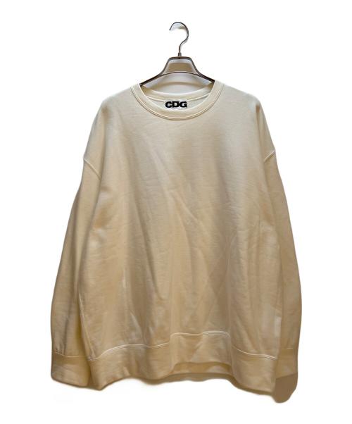 COMME des GARCONS（コムデギャルソン）COMME des GARCONS (コムデギャルソン) スウェット ホワイト サイズ:Mの古着・服飾アイテム