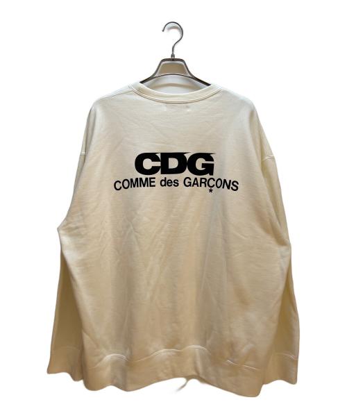 COMME des GARCONS（コムデギャルソン）COMME des GARCONS (コムデギャルソン) スウェット ホワイト サイズ:Mの古着・服飾アイテム