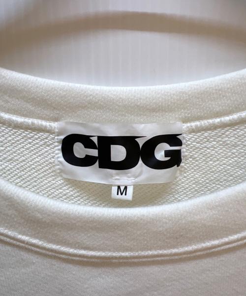 COMME des GARCONS（コムデギャルソン）COMME des GARCONS (コムデギャルソン) スウェット ホワイト サイズ:Mの古着・服飾アイテム