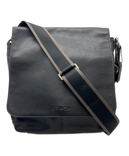 COACH（コーチ）COACH (コーチ) メッセンジャーバッグ ブラックの古着・服飾アイテム