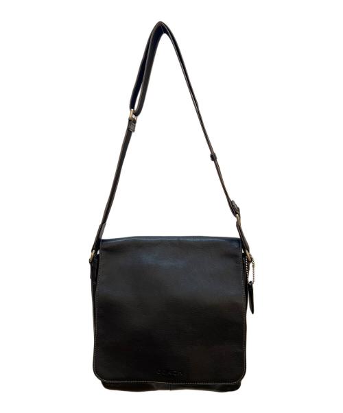 COACH（コーチ）COACH (コーチ) メッセンジャーバッグ ブラックの古着・服飾アイテム