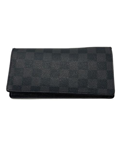 LOUIS VUITTON（ルイ ヴィトン）LOUIS VUITTON (ルイ ヴィトン) 長財布 ブラックの古着・服飾アイテム