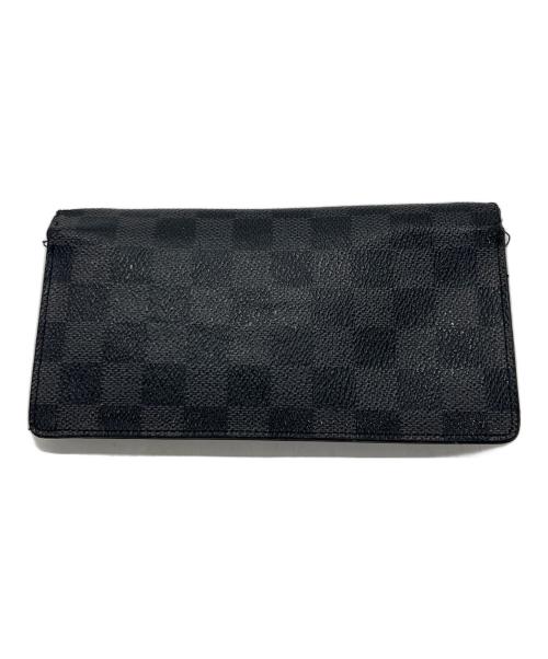 LOUIS VUITTON（ルイ ヴィトン）LOUIS VUITTON (ルイ ヴィトン) 長財布 ブラックの古着・服飾アイテム