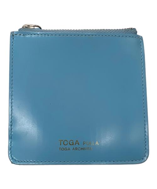 TOGA PULLA（トーガ プルラ）TOGA PULLA (トーガ プルラ) ショルダーウォレット スカイブルーの古着・服飾アイテム