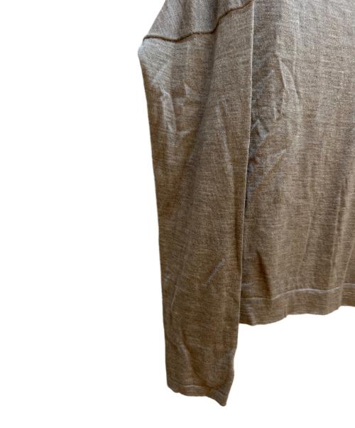 BRUNELLO CUCINELLI（ブルネロクチネリ）BRUNELLO CUCINELLI (ブルネロクチネリ) 薄手ニット ベージュ サイズ:Lの古着・服飾アイテム