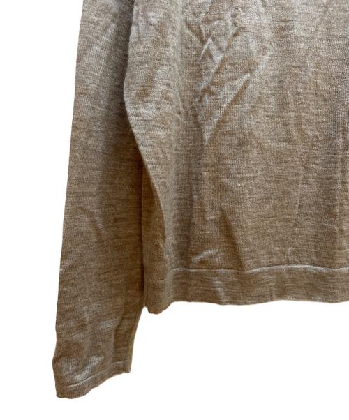 BRUNELLO CUCINELLI（ブルネロクチネリ）BRUNELLO CUCINELLI (ブルネロクチネリ) 薄手ニット ベージュ サイズ:Lの古着・服飾アイテム