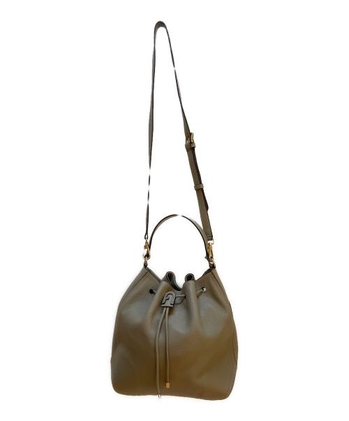 FURLA（フルラ）FURLA (フルラ) 2WAYバッグ ベージュの古着・服飾アイテム