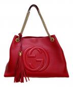 GUCCIグッチ）の古着「ショルダーバッグ/ソーホー」｜レッド