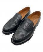 Jalan Sriwijayaジャランスリウァヤ）の古着「ローファー/98998 Garuda / BLACK CALF (LEATHER SOLE)」｜ブラック