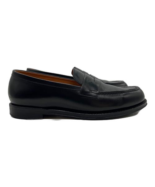 Jalan Sriwijaya（ジャランスリウァヤ）Jalan Sriwijaya (ジャランスリウァヤ) ローファー/98998 Garuda / BLACK CALF (LEATHER SOLE) ブラック サイズ:42の古着・服飾アイテム