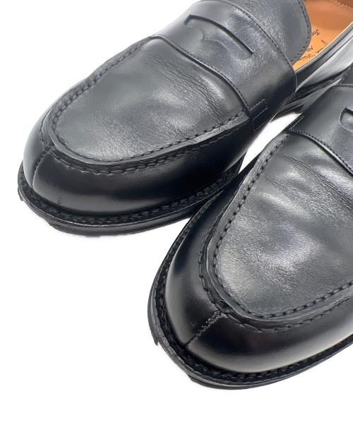 Jalan Sriwijaya（ジャランスリウァヤ）Jalan Sriwijaya (ジャランスリウァヤ) ローファー/98998 Garuda / BLACK CALF (LEATHER SOLE) ブラック サイズ:42の古着・服飾アイテム