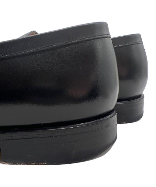 Jalan Sriwijaya（ジャランスリウァヤ）Jalan Sriwijaya (ジャランスリウァヤ) ローファー/98998 Garuda / BLACK CALF (LEATHER SOLE) ブラック サイズ:42の古着・服飾アイテム