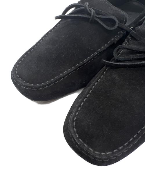 TOD'S（トッズ）TOD'S (トッズ) ドライビングシューズ ブラック サイズ:9の古着・服飾アイテム