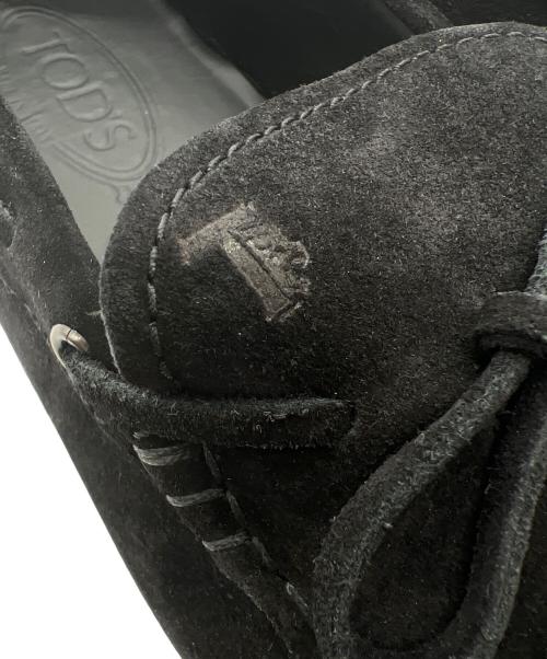 TOD'S（トッズ）TOD'S (トッズ) ドライビングシューズ ブラック サイズ:9の古着・服飾アイテム