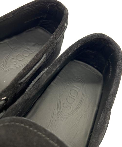 TOD'S（トッズ）TOD'S (トッズ) ドライビングシューズ ブラック サイズ:9の古着・服飾アイテム
