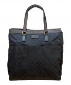 GUCCIグッチ）の古着「トートバッグ/GG」｜ブラック
