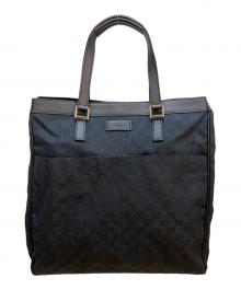 GUCCI（グッチ）の古着「トートバッグ/GG」｜ブラック