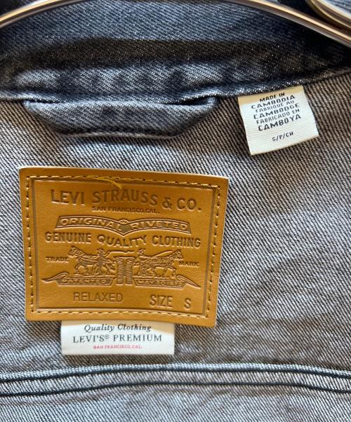 LEVI'S（リーバイス）LEVI'S (リーバイス) デニムジャケット ブラック サイズ:Sの古着・服飾アイテム