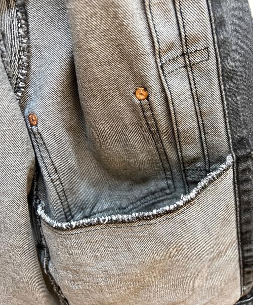 LEVI'S（リーバイス）LEVI'S (リーバイス) デニムジャケット ブラック サイズ:Sの古着・服飾アイテム