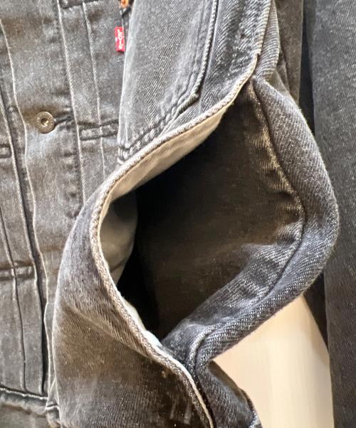 LEVI'S（リーバイス）LEVI'S (リーバイス) デニムジャケット ブラック サイズ:Sの古着・服飾アイテム