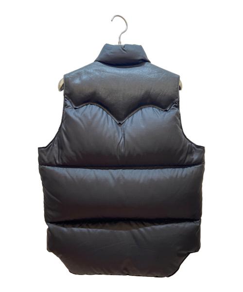 BEAMS（ビームス）BEAMS (ビームス) RockyMountainFeatherBed (ロッキーマウンテンフェザーベッド) ダウンベスト ブラック サイズ:36の古着・服飾アイテム