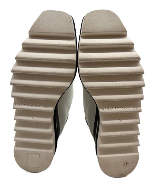 STELLA McCARTNEY（ステラマッカートニー）STELLA McCARTNEY (ステラマッカートニー) エリスプラットフォームスニーカー ホワイト サイズ:23cmの古着・服飾アイテム