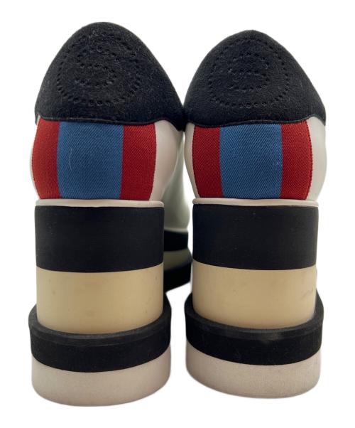 STELLA McCARTNEY（ステラマッカートニー）STELLA McCARTNEY (ステラマッカートニー) エリスプラットフォームスニーカー ホワイト サイズ:23cmの古着・服飾アイテム