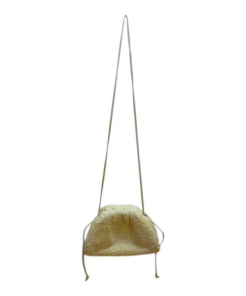 BOTTEGA VENETA（ボッテガベネタ）BOTTEGA VENETA (ボッテガベネタ) ショルダーバッグ アイボリーの古着・服飾アイテム