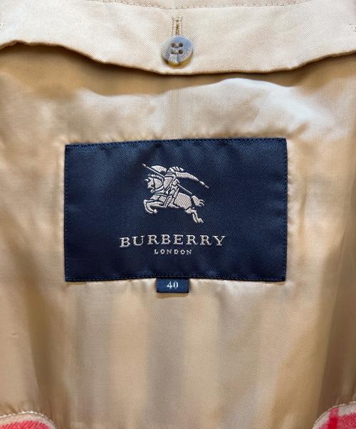 BURBERRY LONDON（バーバリーロンドン）BURBERRY LONDON (バーバリーロンドン) トレンチコート ベージュ サイズ:40の古着・服飾アイテム