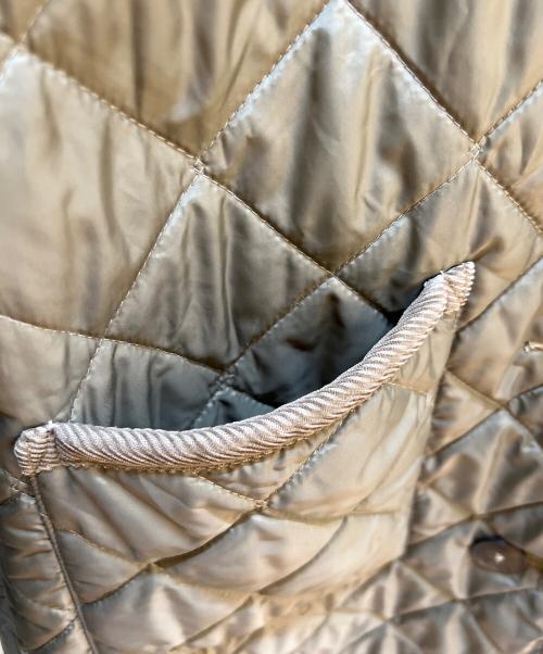 LAVENHAM（ラベンハム）LAVENHAM (ラベンハム) キルティングコート ブラウン サイズ:Mの古着・服飾アイテム