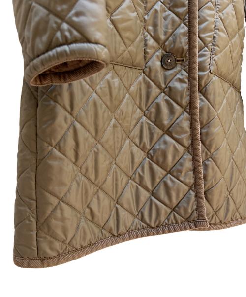 LAVENHAM（ラベンハム）LAVENHAM (ラベンハム) キルティングコート ブラウン サイズ:Mの古着・服飾アイテム