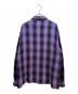 RHC Ron Herman (アールエイチシー ロンハーマン) 長袖シャツ ブラック×パープル サイズ:M：13000円