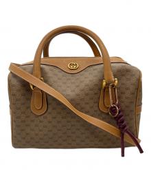 GUCCI（グッチ）の古着「2WAYバッグ」｜ライトブラウン