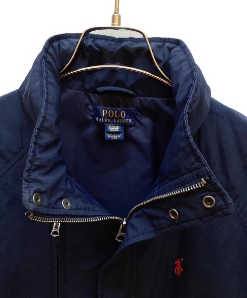 POLO RALPH LAUREN（ポロ・ラルフローレン）POLO RALPH LAUREN (ポロ・ラルフローレン) ナイロンジャケット ネイビー サイズ:XLの古着・服飾アイテム