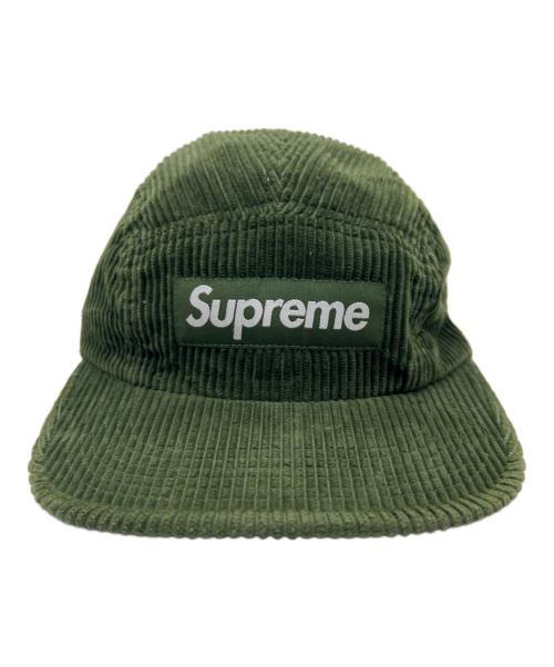 SUPREME（シュプリーム）SUPREME (シュプリーム) キャップ オリーブの古着・服飾アイテム