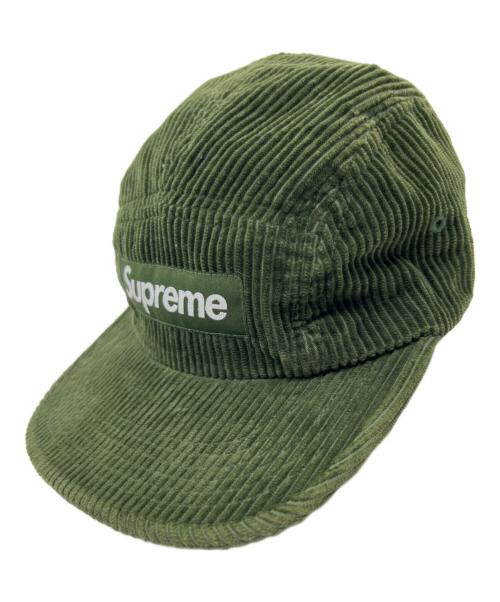 SUPREME（シュプリーム）SUPREME (シュプリーム) キャップ オリーブの古着・服飾アイテム