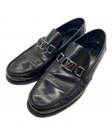 LOUIS VUITTON（ルイ ヴィトン）の古着「ローファー」｜ブラック