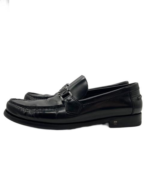 LOUIS VUITTON（ルイ ヴィトン）LOUIS VUITTON (ルイ ヴィトン) ローファー ブラック サイズ:8の古着・服飾アイテム