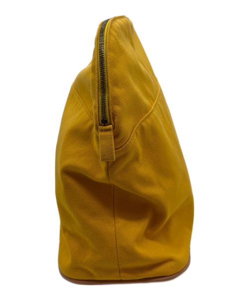 HERMES（エルメス）HERMES (エルメス) ポーチ イエローの古着・服飾アイテム