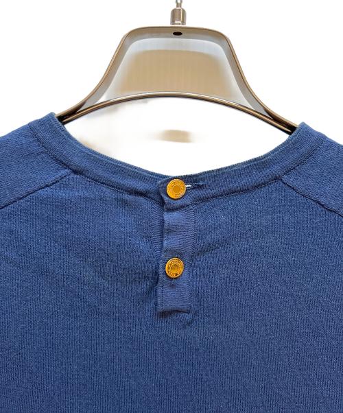HERMES（エルメス）HERMES (エルメス) 薄手ニット ブルー サイズ:Mの古着・服飾アイテム